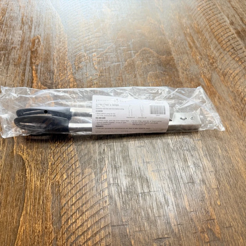 NEW Pampered Chef Large Chef Tongs - Picture 5 of 6